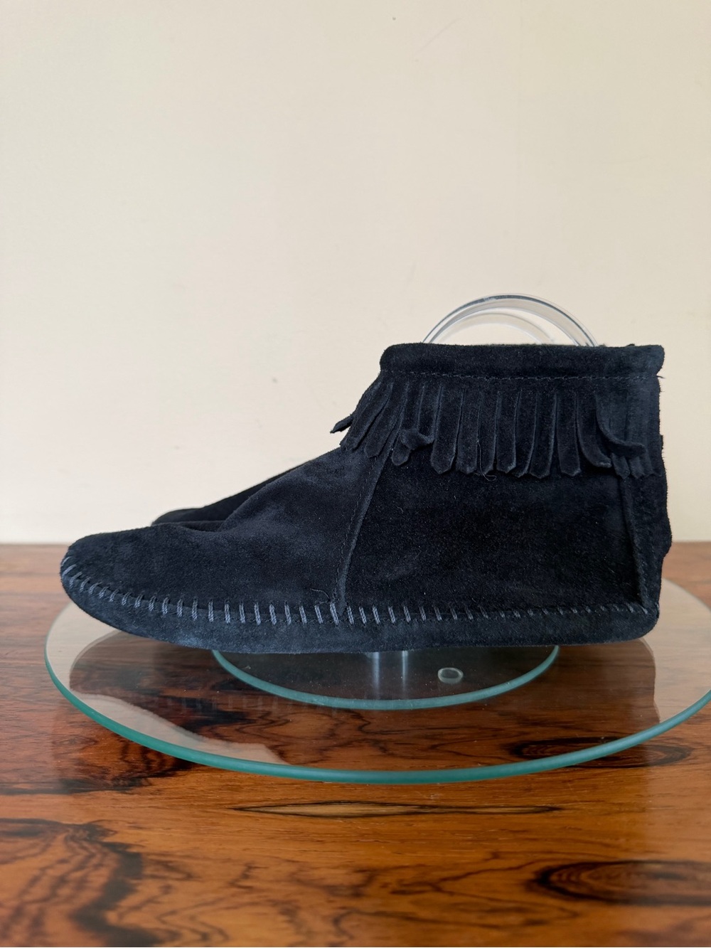 Minnetonka Back Zipper Softsole Boot size 7